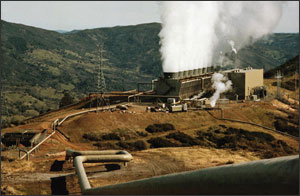 Geysers geothermal power plant