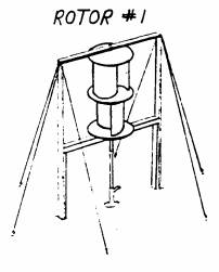 vertical shaft windmill  sketch